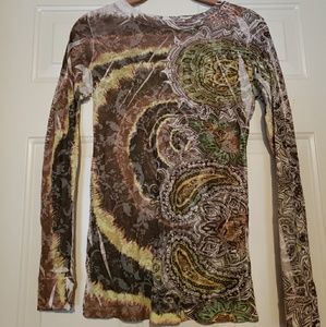 Fitted Daytrip burnout tee